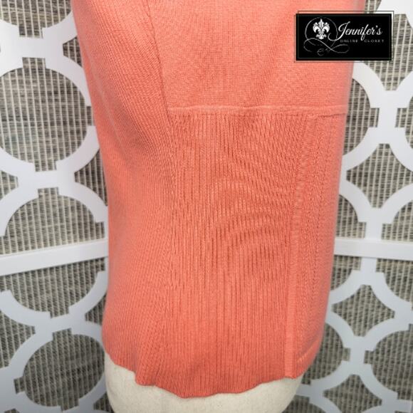 axcess by Liz Claiborne Women's Scoop Neck Sleeveless Ribbed Sweater - Picture 6 of 10